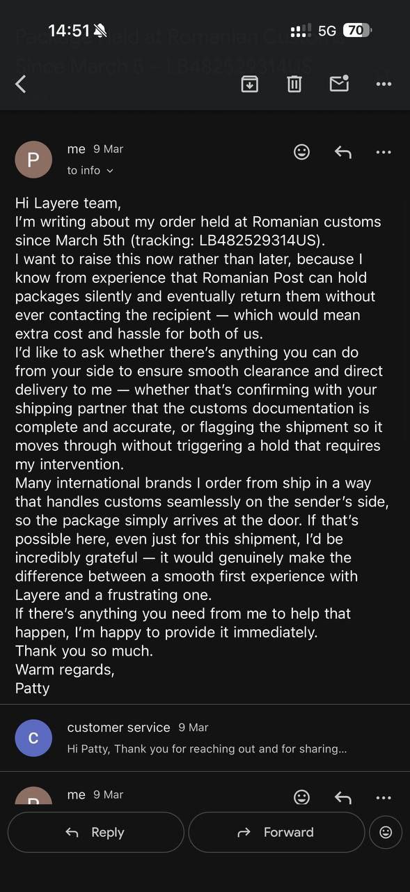 GDPR request to Vinted